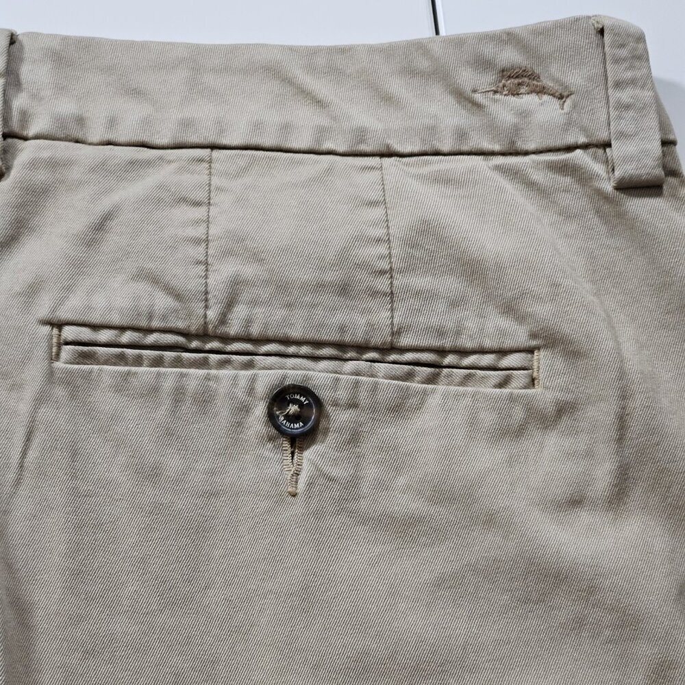 Tommy Bahama Pants Mens 38x32 Lot of 2 Beige Brown Cotton Pockets Stretch Preppy - Picture 10 of 16